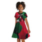Bobby Seale Kid Short Sleeve Dress Black Panther Logo Revolutionary Civil Rights Movement Tribute - African Pride
