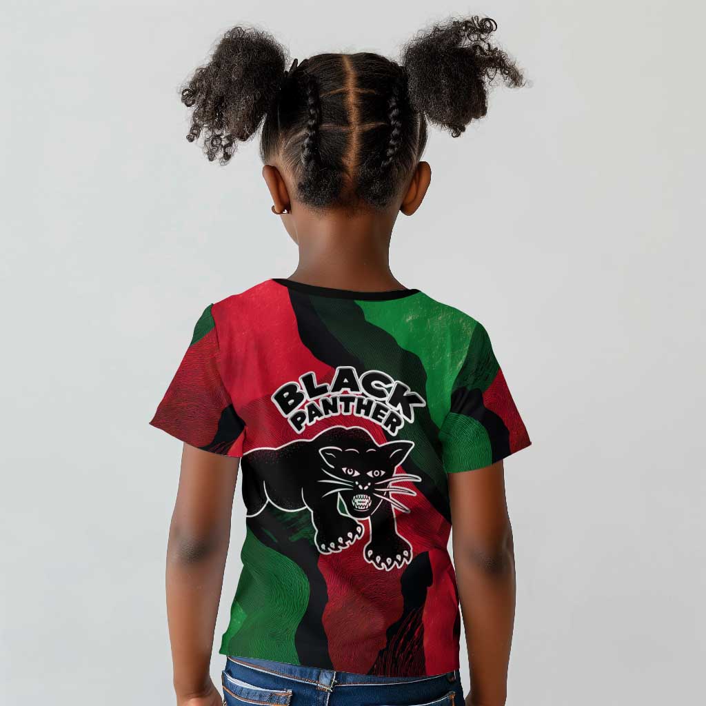Bobby Seale Kid T shirt Black Panther Logo Revolutionary Civil Rights Movement Tribute - African Pride