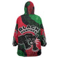 Bobby Seale Kid Wearable Blanket Hoodie Black Panther Logo Revolutionary Civil Rights Movement Tribute - African Pride