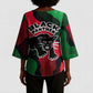 Bobby Seale Kimono Sleeve Blouse Black Panther Logo Revolutionary Civil Rights Movement Tribute - African Pride