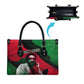 Bobby Seale Leather Bag Black Panther Logo Revolutionary Civil Rights Movement Tribute - African Pride