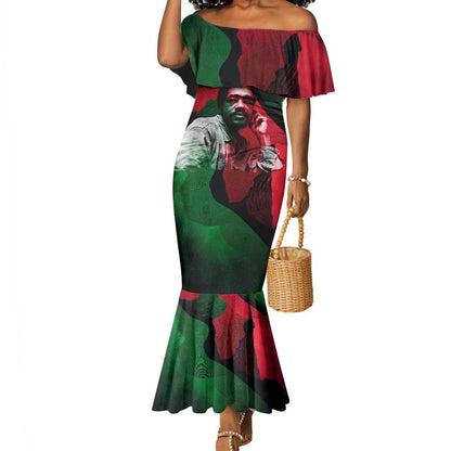 Bobby Seale Mermaid Dress Black Panther Logo Revolutionary Civil Rights Movement Tribute - African Pride