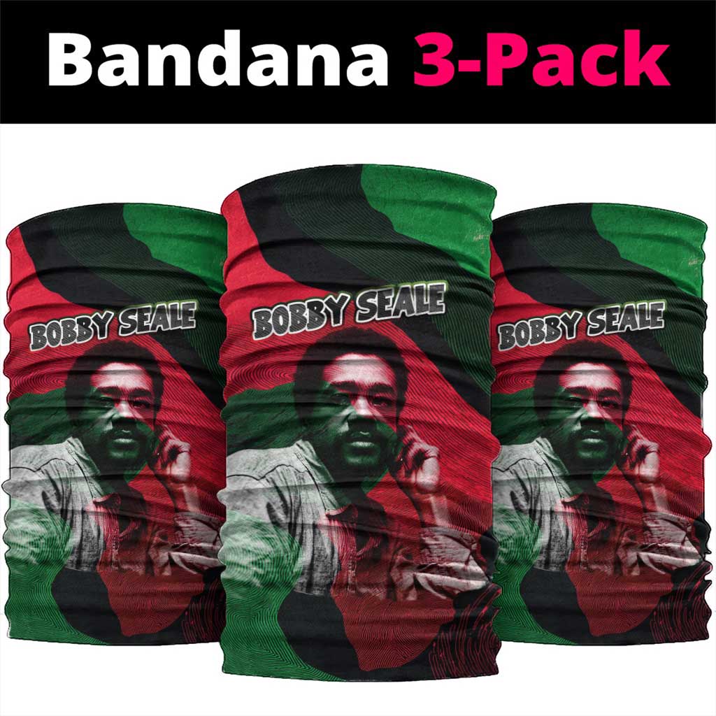 Bobby Seale Neck Gaiter Black Panther Logo Revolutionary Civil Rights Movement Tribute - African Pride