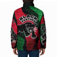 Bobby Seale Padded Jacket Black Panther Logo Revolutionary Civil Rights Movement Tribute - African Pride