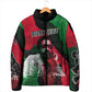 Bobby Seale Padded Jacket Black Panther Logo Revolutionary Civil Rights Movement Tribute - African Pride