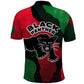 Bobby Seale Polo Shirt Black Panther Logo Revolutionary Civil Rights Movement Tribute - African Pride