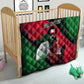 Bobby Seale Quilt Black Panther Logo Revolutionary Civil Rights Movement Tribute - African Pride
