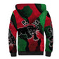 Bobby Seale Sherpa Hoodie Black Panther Logo Revolutionary Civil Rights Movement Tribute - African Pride