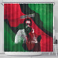 Bobby Seale Shower Curtain Black Panther Logo Revolutionary Civil Rights Movement Tribute - African Pride