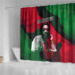 Bobby Seale Shower Curtain Black Panther Logo Revolutionary Civil Rights Movement Tribute - African Pride