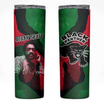 Bobby Seale Skinny Tumbler Black Panther Logo Revolutionary Civil Rights Movement Tribute - African Pride