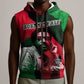 Bobby Seale Sleeveless Zip Hoodie Black Panther Logo Revolutionary Civil Rights Movement Tribute - African Pride