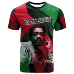 Bobby Seale T shirt Black Panther Logo Revolutionary Civil Rights Movement Tribute - African Pride