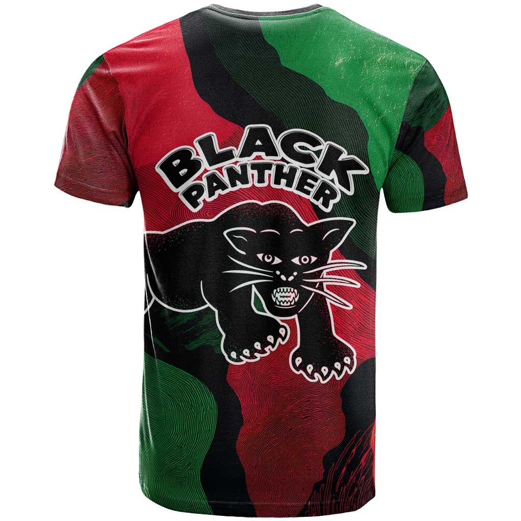 Bobby Seale T shirt Black Panther Logo Revolutionary Civil Rights Movement Tribute - African Pride