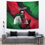Bobby Seale Tapestry Black Panther Logo Revolutionary Civil Rights Movement Tribute - African Pride