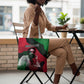 Bobby Seale Tote Bag Black Panther Logo Revolutionary Civil Rights Movement Tribute - African Pride