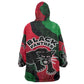 Bobby Seale Wearable Blanket Hoodie Black Panther Logo Revolutionary Civil Rights Movement Tribute - African Pride