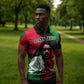 Bobby Seale Zipper Polo Shirt Black Panther Logo Revolutionary Civil Rights Movement Tribute - African Pride