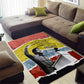 Bobby Seale Area Rug Torn Paper Collage Design Solidarity Quote Powerful Speech Artwork Civil Rights - African Pride