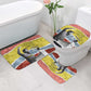 Bobby Seale Bathroom Set Torn Paper Collage Design Solidarity Quote Powerful Speech Artwork Civil Rights - African Pride