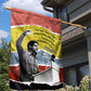 Bobby Seale Garden Flag Torn Paper Collage Design Solidarity Quote Powerful Speech Artwork Civil Rights - African Pride