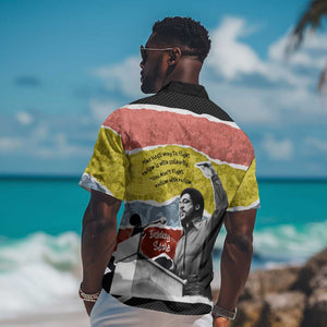 Bobby Seale Hawaiian Shirt Torn Paper Collage Design Solidarity Quote Powerful Speech Artwork Civil Rights - African Pride