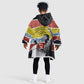 Bobby Seale Kid Wearable Blanket Hoodie Torn Paper Collage Design Solidarity Quote Powerful Speech Artwork Civil Rights - African Pride