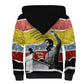 Bobby Seale Sherpa Hoodie Torn Paper Collage Design Solidarity Quote Powerful Speech Artwork Civil Rights - African Pride