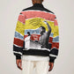 Bobby Seale Sleeve Zip Bomber Jacket Torn Paper Collage Design Solidarity Quote Powerful Speech Artwork Civil Rights - African Pride