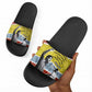 Bobby Seale Slide Sandals Torn Paper Collage Design Solidarity Quote Powerful Speech Artwork Civil Rights - African Pride