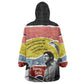 Bobby Seale Wearable Blanket Hoodie Torn Paper Collage Design Solidarity Quote Powerful Speech Artwork Civil Rights - African Pride