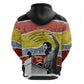 Bobby Seale Zip Hoodie Torn Paper Collage Design Solidarity Quote Powerful Speech Artwork Civil Rights - African Pride