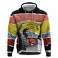Bobby Seale Zip Hoodie Torn Paper Collage Design Solidarity Quote Powerful Speech Artwork Civil Rights - African Pride