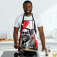Stokely Carmichael Apron Abstract Design Black Power Text Civil Rights Activist - African Pride