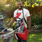 Stokely Carmichael Apron Abstract Design Black Power Text Civil Rights Activist - African Pride