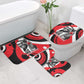 Stokely Carmichael Bathroom Set Abstract Design Black Power Text Civil Rights Activist - African Pride