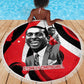 Stokely Carmichael Beach Blanket Abstract Design Black Power Text Civil Rights Activist - African Pride