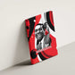 Stokely Carmichael Canvas Wall Art Abstract Design Black Power Text Civil Rights Activist - African Pride