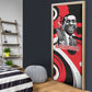 Stokely Carmichael Door Cover Abstract Design Black Power Text Civil Rights Activist - African Pride