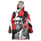 Stokely Carmichael Kid Wearable Blanket Hoodie Abstract Design Black Power Text Civil Rights Activist - African Pride
