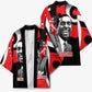 Stokely Carmichael Kimono Abstract Design Black Power Text Civil Rights Activist - African Pride