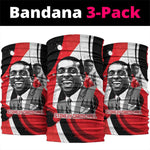 Stokely Carmichael Neck Gaiter Abstract Design Black Power Text Civil Rights Activist - African Pride