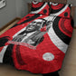 Stokely Carmichael Quilt Bed Set Abstract Design Black Power Text Civil Rights Activist - African Pride