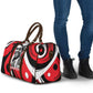 Stokely Carmichael Travel Bag Abstract Design Black Power Text Civil Rights Activist - African Pride