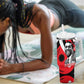 Stokely Carmichael Tumbler With Handle Abstract Design Black Power Text Civil Rights Activist - African Pride