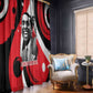 Stokely Carmichael Window Curtain Abstract Design Black Power Text Civil Rights Activist - African Pride