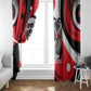 Stokely Carmichael Window Curtain Abstract Design Black Power Text Civil Rights Activist - African Pride