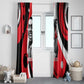Stokely Carmichael Window Curtain Abstract Design Black Power Text Civil Rights Activist - African Pride