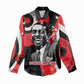 Stokely Carmichael Women Casual Shirt Abstract Design Black Power Text Civil Rights Activist - African Pride