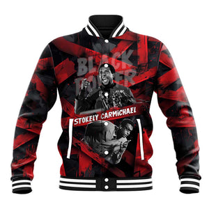 Stokely Carmichael Baseball Jacket Graphic Design Black Power Quote Powerful Speech Civil Rights - African Pride